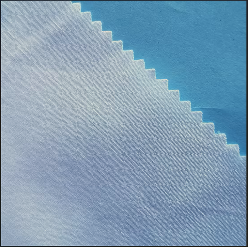 Tissu blanc en polycoton de chine (Moins épais que OXFORD)